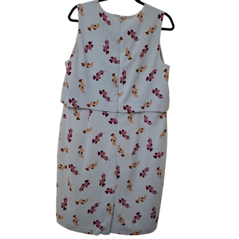 Ann Taylor Factory Petite Illusion Floral Dress - Picture 2 of 6